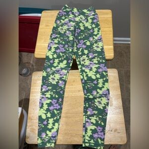 Offline aerie crossover patterned Leggings